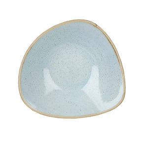 DK507 Churchill Stonecast Triangle Bowl Duck Egg Blue 265mm (Pack of 12) - JD Catering Equipment Solutions Ltd