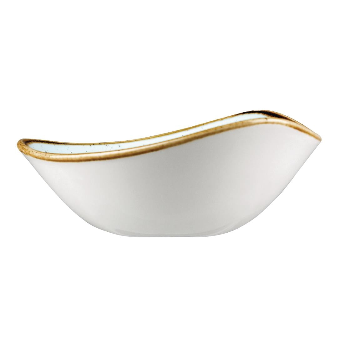 DK508 Churchill Stonecast Triangle Bowl Duck Egg Blue 200mm (Pack of 12) JD Catering Equipment Solutions Ltd