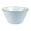 DK512 Churchill Stonecast Round Bowl Duck Egg Blue 121mm (Pack of 12) JD Catering Equipment Solutions Ltd