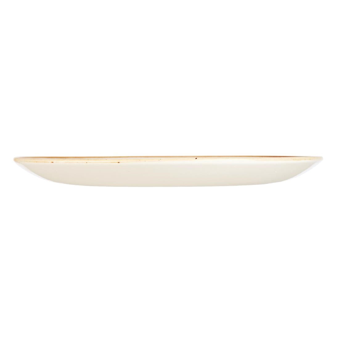 DK518 Churchill Stonecast Round Coupe Plate Barley White 260mm (Pack of 12) JD Catering Equipment Solutions Ltd