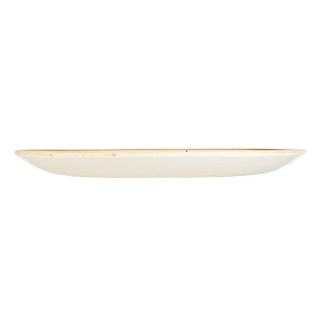 DK519 Churchill Stonecast Round Coupe Plate Barley White 200mm (Pack of 12) - JD Catering Equipment Solutions Ltd