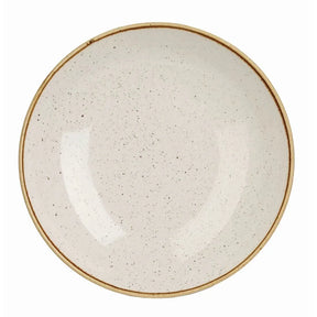 DK522 Churchill Stonecast Round Coupe Bowl Barley White 220mm (Pack of 12) - JD Catering Equipment Solutions Ltd