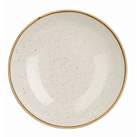 DK522 Churchill Stonecast Round Coupe Bowl Barley White 220mm (Pack of 12) JD Catering Equipment Solutions Ltd