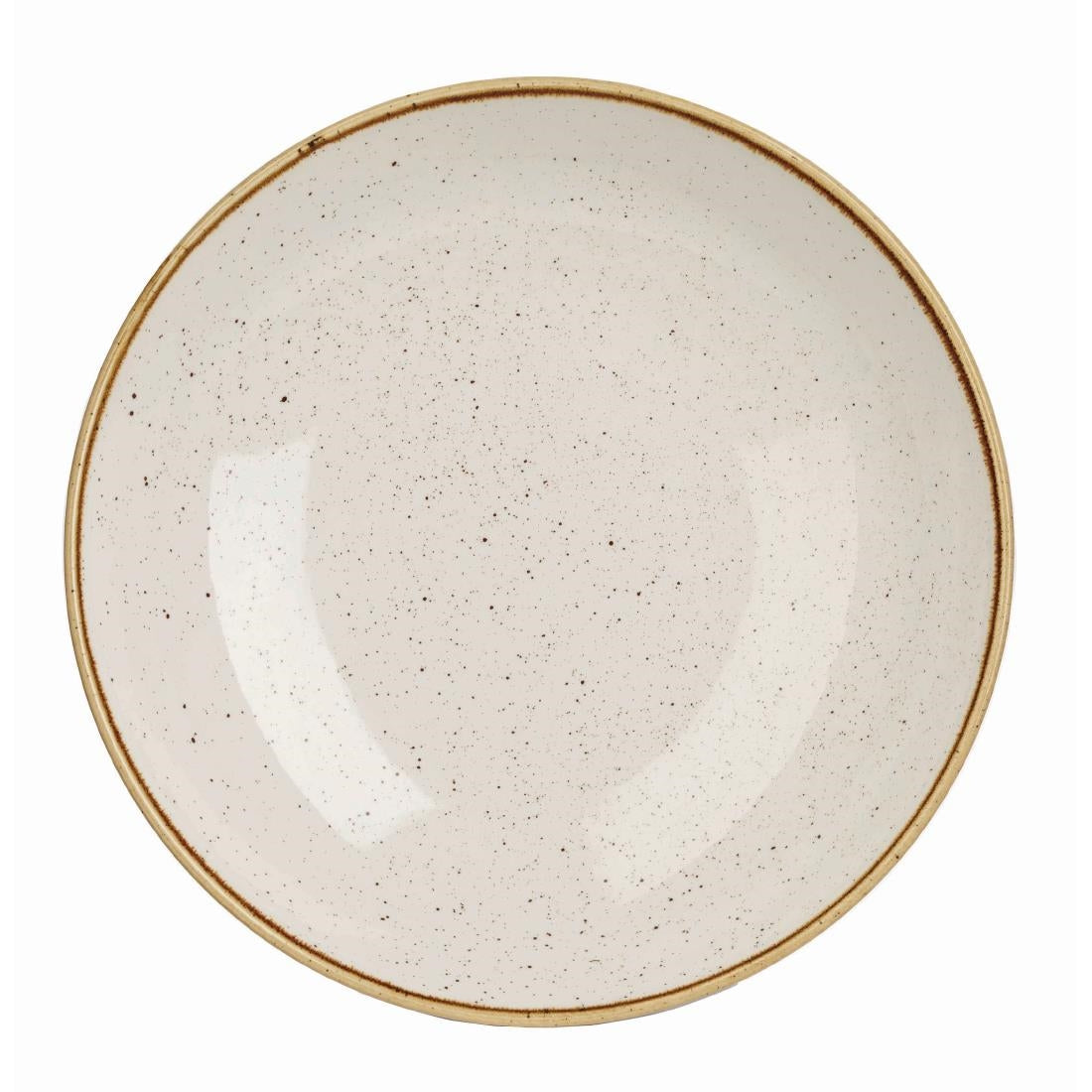 DK522 Churchill Stonecast Round Coupe Bowl Barley White 220mm (Pack of 12) JD Catering Equipment Solutions Ltd