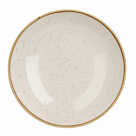 DK522 Churchill Stonecast Round Coupe Bowl Barley White 220mm (Pack of 12) JD Catering Equipment Solutions Ltd