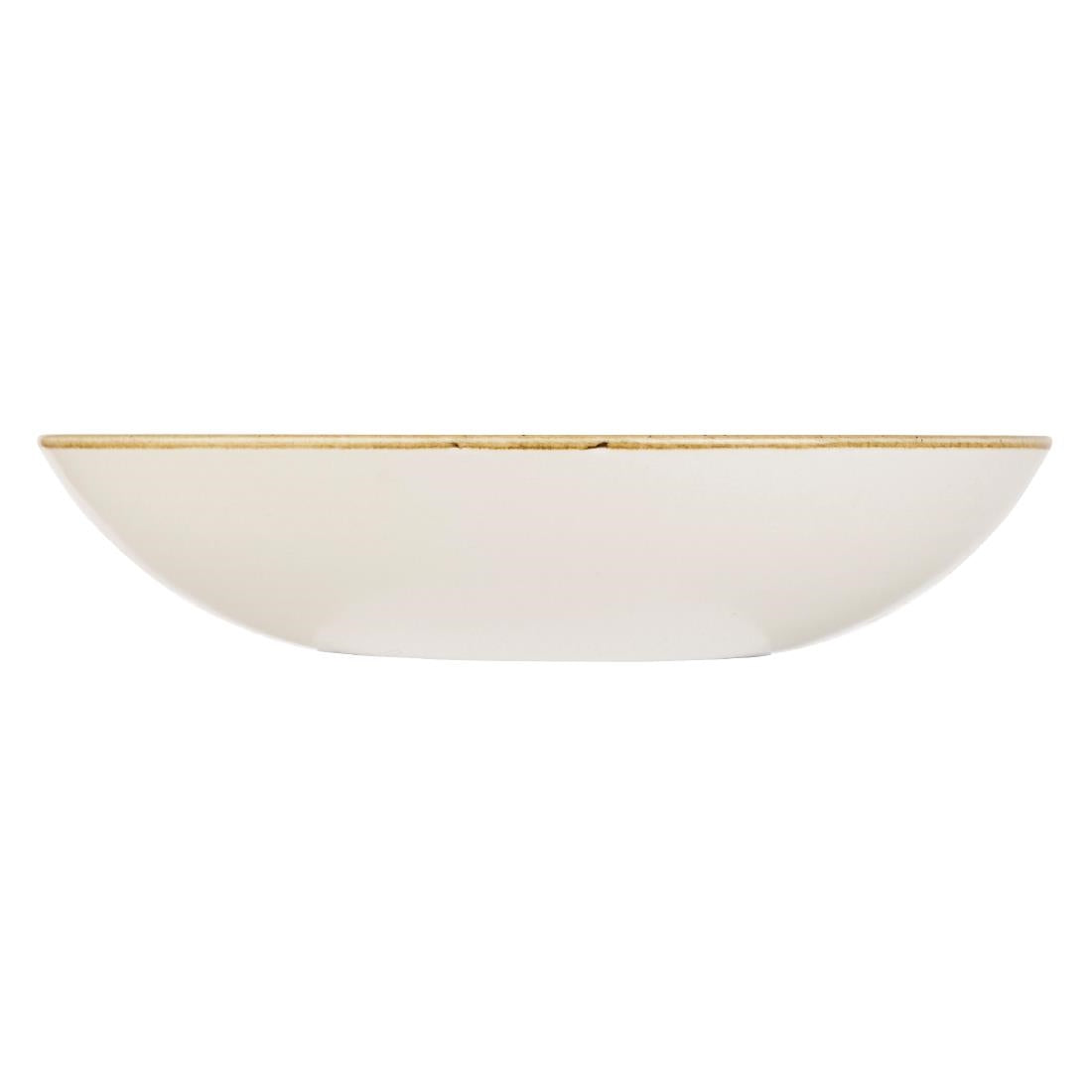 DK522 Churchill Stonecast Round Coupe Bowl Barley White 220mm (Pack of 12) JD Catering Equipment Solutions Ltd