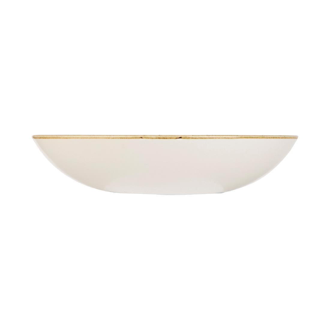 DK523 Churchill Stonecast Round Coupe Bowl Barley White 184mm (Pack of 12) JD Catering Equipment Solutions Ltd