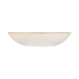 DK523 Churchill Stonecast Round Coupe Bowl Barley White 184mm (Pack of 12) JD Catering Equipment Solutions Ltd