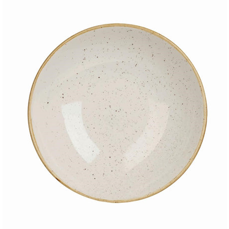 DK523 Churchill Stonecast Round Coupe Bowl Barley White 184mm (Pack of 12) JD Catering Equipment Solutions Ltd