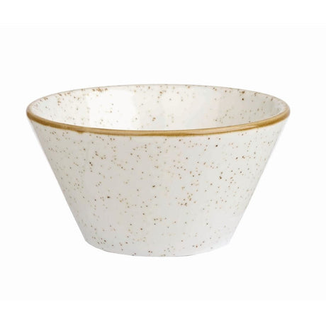 DK530 Churchill Stonecast Round Bowl Barley White 121mm (Pack of 12) JD Catering Equipment Solutions Ltd