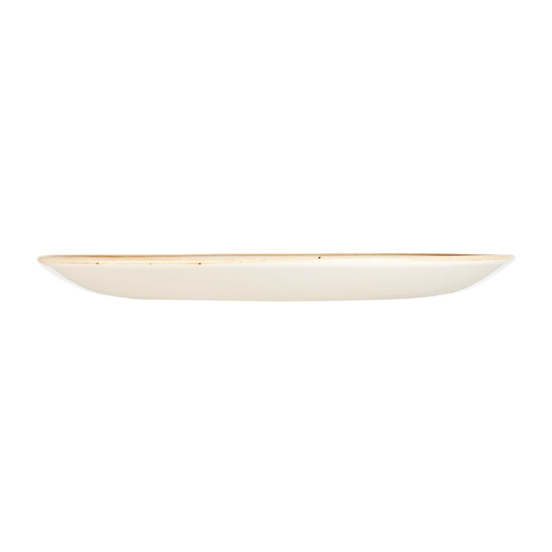 DK536 Churchill Stonecast Round Coupe Plate Spiced Orange 295mm (Pack of 12) JD Catering Equipment Solutions Ltd