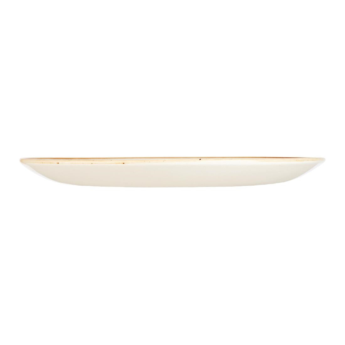 DK538 Churchill Stonecast Round Coupe Plate Spiced Orange 165mm (Pack of 12) JD Catering Equipment Solutions Ltd