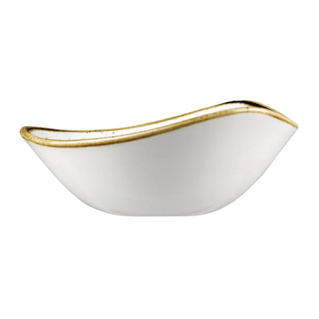 DK543 Churchill Stonecast Triangle Bowl Spiced Orange 200mm (Pack of 12) - JD Catering Equipment Solutions Ltd