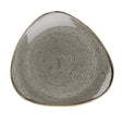 DK558 Churchill Stonecast Triangle Plate Peppercorn Grey 315mm (Pack of 6) JD Catering Equipment Solutions Ltd