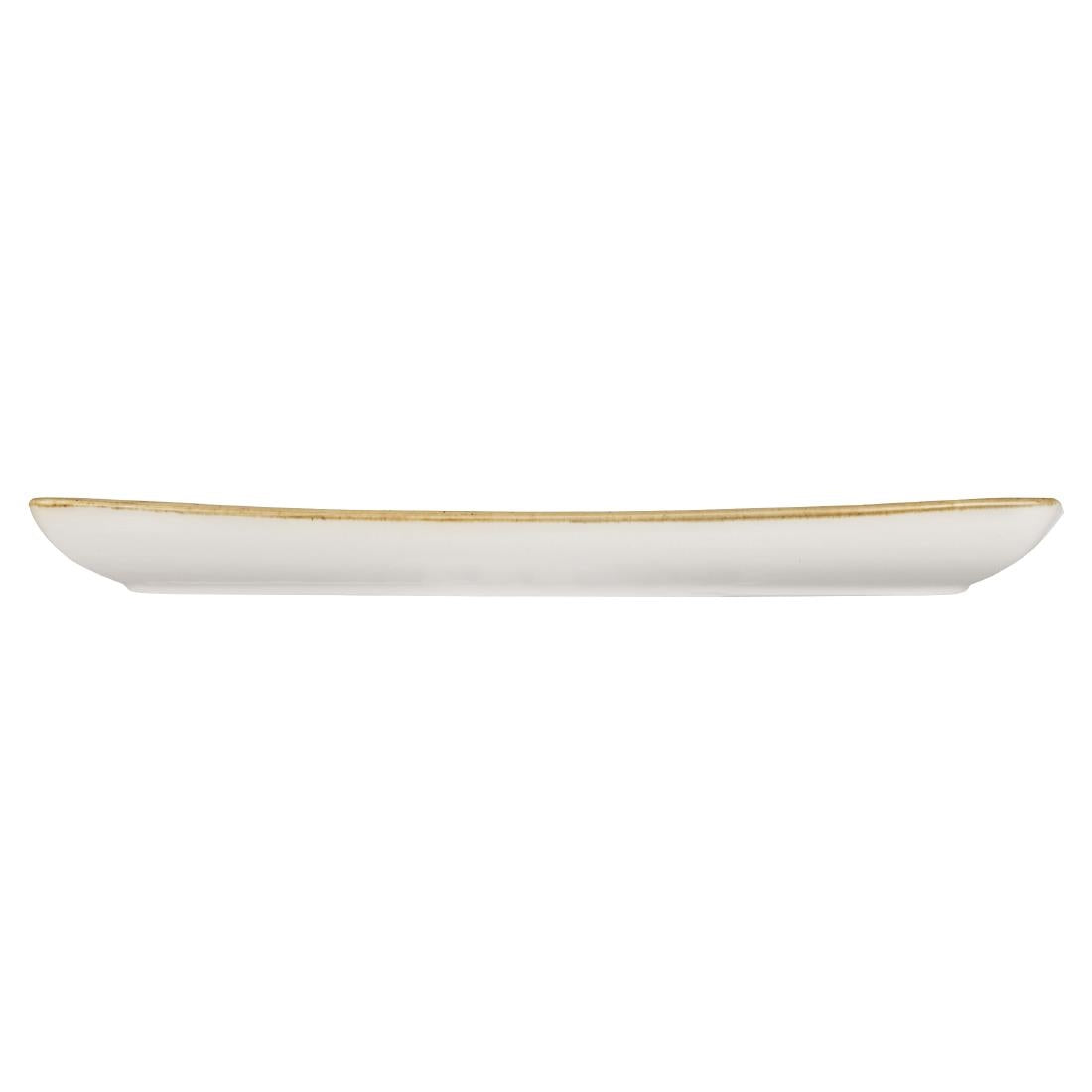 DK561 Churchill Stonecast Rectangular Plate Peppercorn Grey 350 x 185mm (Pack of 6) JD Catering Equipment Solutions Ltd