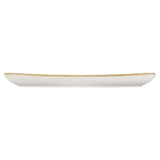 DK561 Churchill Stonecast Rectangular Plate Peppercorn Grey 350 x 185mm (Pack of 6) JD Catering Equipment Solutions Ltd