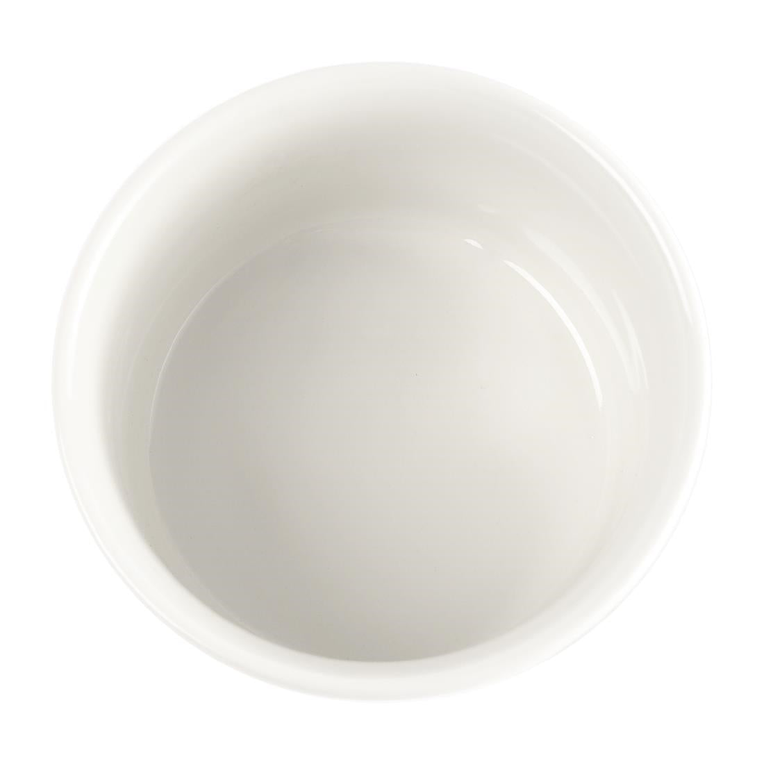 DK657 Churchill White Souffle Dishes 100mm (Pack of 12) JD Catering Equipment Solutions Ltd