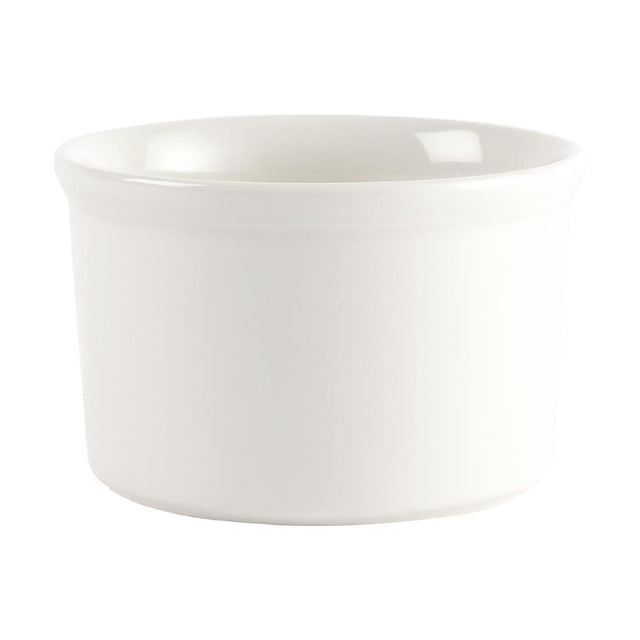 DK657 Churchill White Souffle Dishes 100mm (Pack of 12) JD Catering Equipment Solutions Ltd