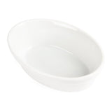 DK806 Olympia Whiteware Oval Pie Bowls 145mm (Pack of 6) JD Catering Equipment Solutions Ltd