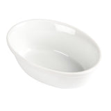 DK807 Olympia Whiteware Oval Pie Bowls 161mm (Pack of 6) JD Catering Equipment Solutions Ltd