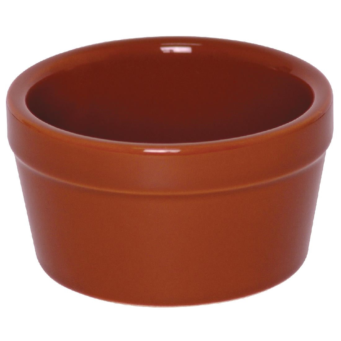 DK822 Olympia Mediterranean Ramekins Rustic 95mm (Pack of 6) JD Catering Equipment Solutions Ltd