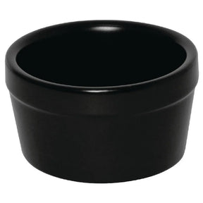 DK831 Olympia Mediterranean Ramekins Black 95mm (Pack of 6) - JD Catering Equipment Solutions Ltd