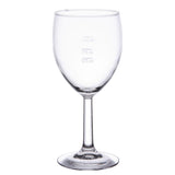 DK886 Arcoroc Savoie Grand Vin Wine Glasses 350ml CE Marked at 125ml 175ml and 250ml JD Catering Equipment Solutions Ltd