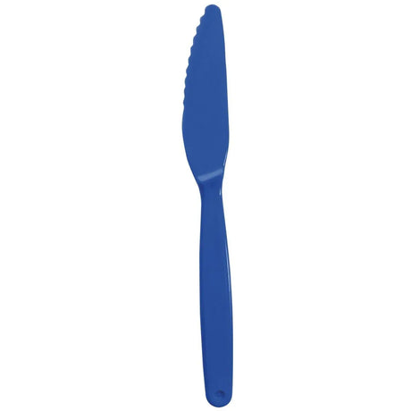 DL117 Polycarbonate Knife Blue Kristallon (Pack of 12) - JD Catering Equipment Solutions Ltd