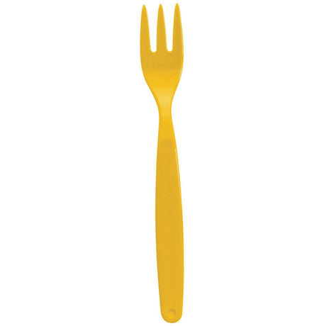 DL119 Kristallon Polycarbonate ForkYellow (Pack of 12) JD Catering Equipment Solutions Ltd