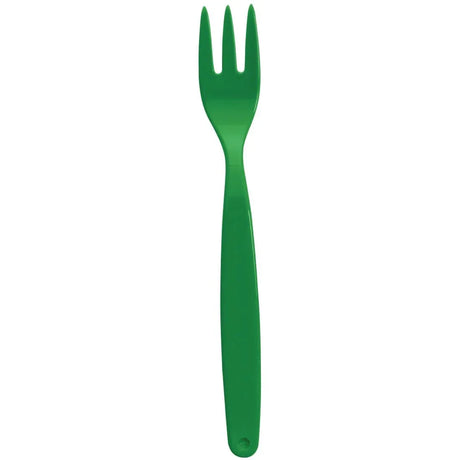 DL120 Polycarbonate Fork Green Kristallon (Pack of 12) - JD Catering Equipment Solutions Ltd