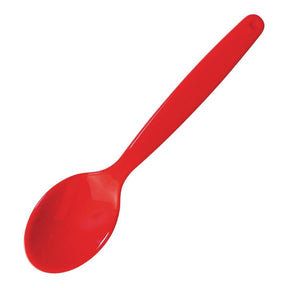 DL122 Polycarbonate Spoon Red Kristallon (Pack of 12) JD Catering Equipment Solutions Ltd