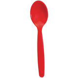 DL122 Polycarbonate Spoon Red Kristallon (Pack of 12) JD Catering Equipment Solutions Ltd