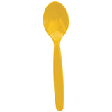 DL123 Kristallon Polycarbonate Spoon Yellow (Pack of 12) JD Catering Equipment Solutions Ltd