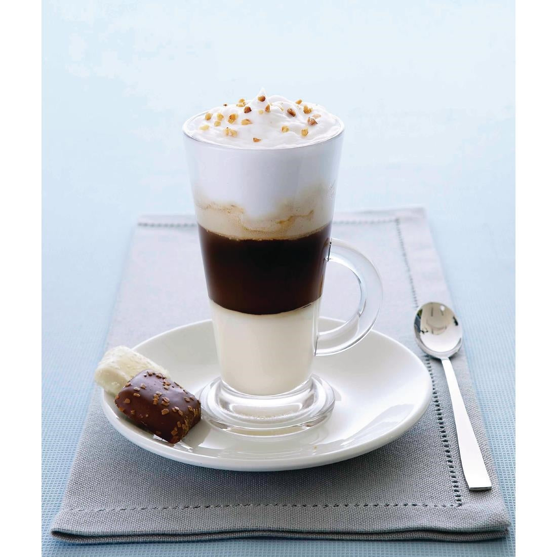 DL174 Arcoroc Latino Latte Glasses 290ml (Pack of 24) JD Catering Equipment Solutions Ltd