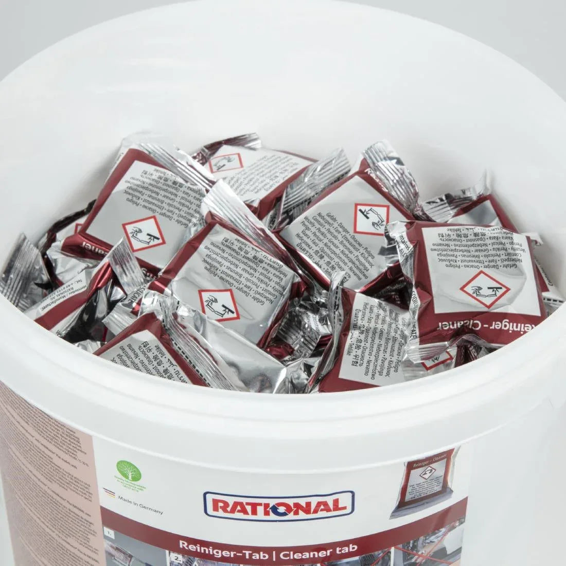 DL248 Rational Combi Oven Detergent Tablets Red (Pack of 100) 56.00.210 - JD Catering Equipment Solutions Ltd