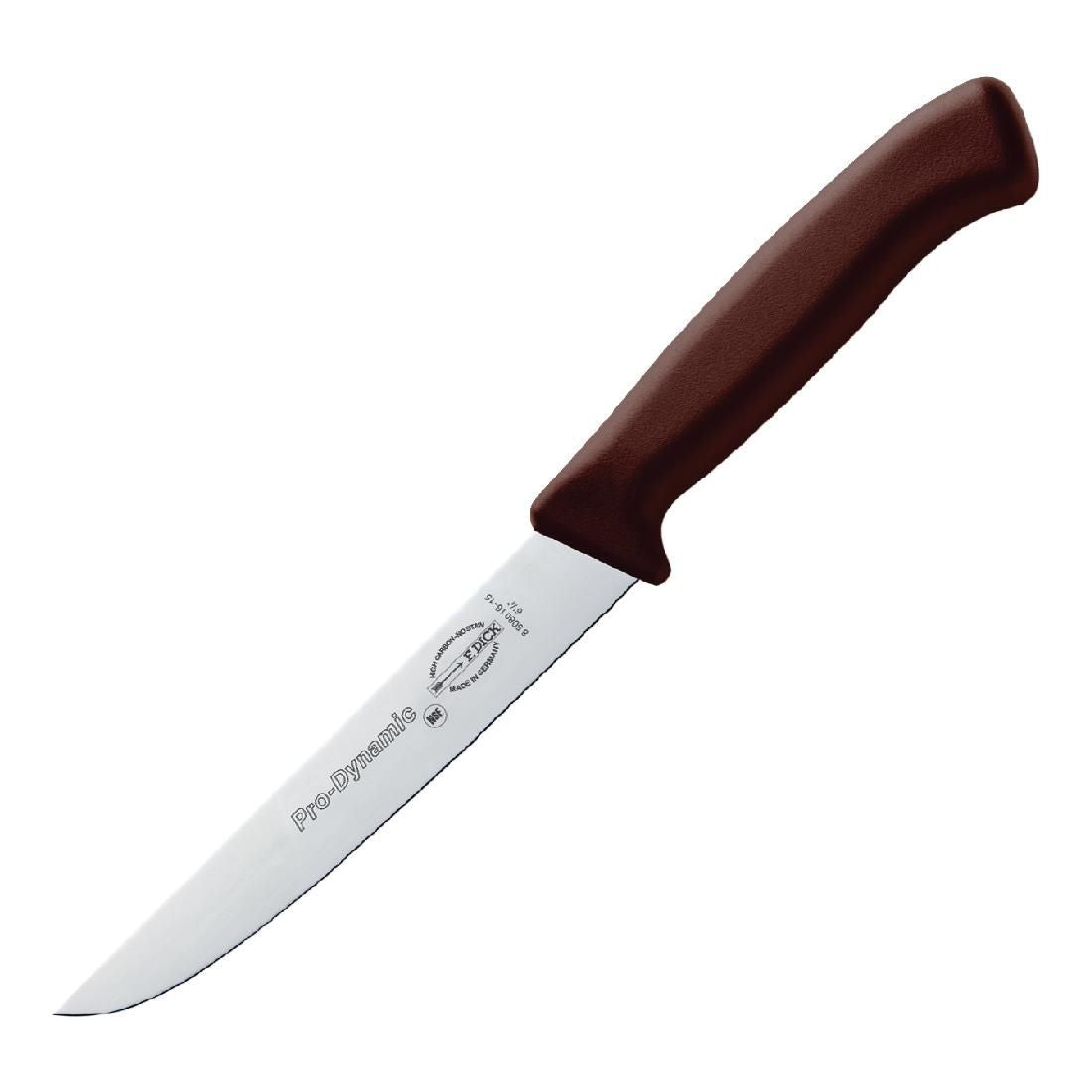 DL369 Dick Pro Dynamic HACCP Kitchen Knife Brown 16cm JD Catering Equipment Solutions Ltd