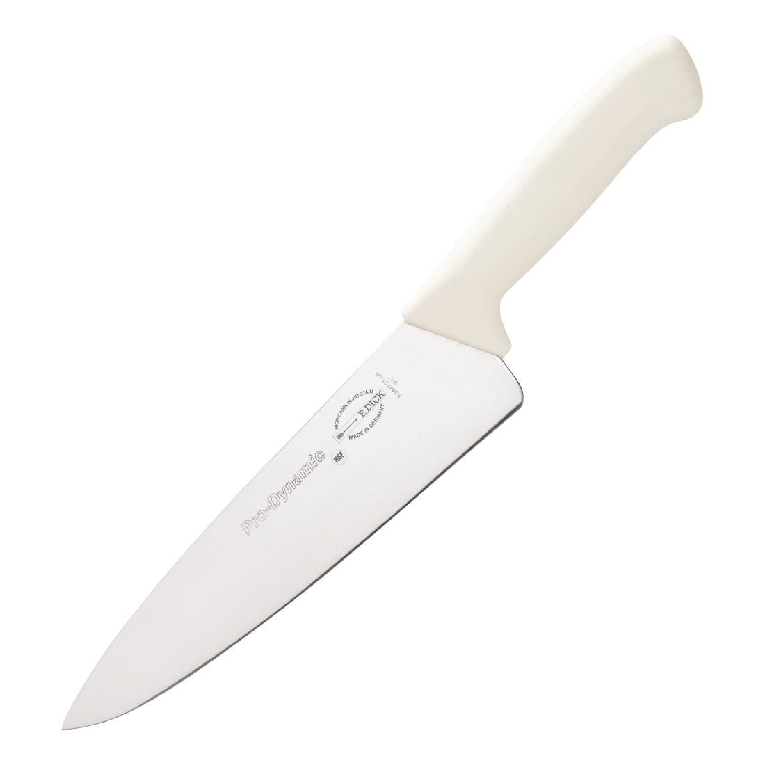 DL373 Dick Pro Dynamic HACCP Chefs Knife White 21.5cm JD Catering Equipment Solutions Ltd