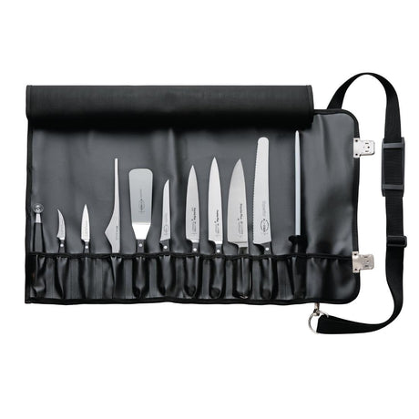 DL384 Dick Premier Plus 11 Piece Knife Set With Roll Bag JD Catering Equipment Solutions Ltd