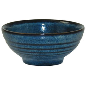 DL407 Churchill Bit on the Side Blue Ripple Snack Bowls 102mm (Pack of 12) - JD Catering Equipment Solutions Ltd