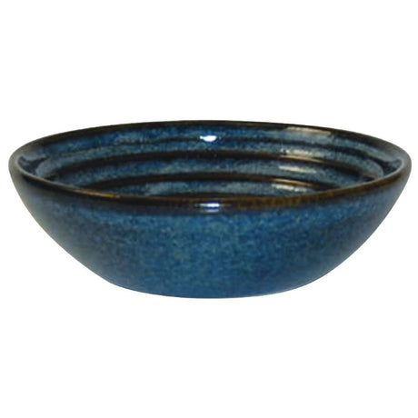 DL421 Churchill Bit on the Side Blue Ripple Dip Dishes 113mm (Pack of 12) JD Catering Equipment Solutions Ltd