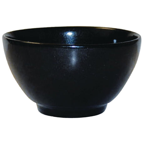 DL423 Churchill Bit on the Side Spark Bowls Black 550ml (Pack of 6) JD Catering Equipment Solutions Ltd