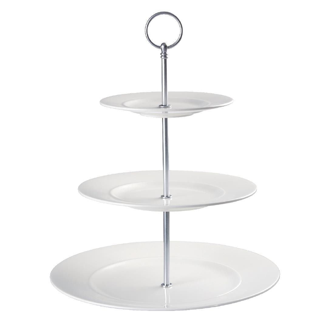 DL494 Churchill Alchemy 3 Tier Plate Tower (Pack of 2) JD Catering Equipment Solutions Ltd