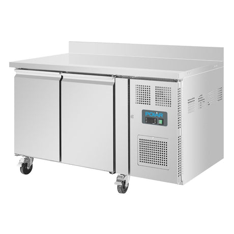 DL916 Polar U-Series Double Door Counter Freezer with Upstand 282Ltr JD Catering Equipment Solutions Ltd