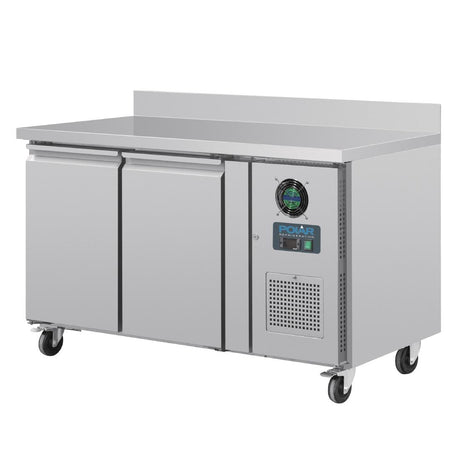 DL916 Polar U-Series Double Door Counter Freezer with Upstand 282Ltr JD Catering Equipment Solutions Ltd