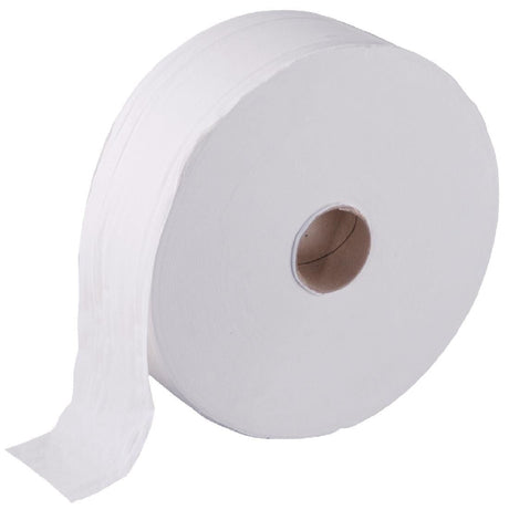 DL919 Jantex Jumbo Toilet Rolls 2-Ply 300m (Pack of 6) JD Catering Equipment Solutions Ltd