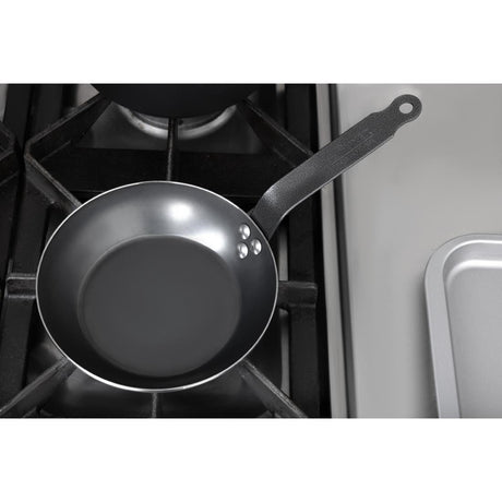 DL949 De Buyer Black Iron Frying Pan 200mm JD Catering Equipment Solutions Ltd