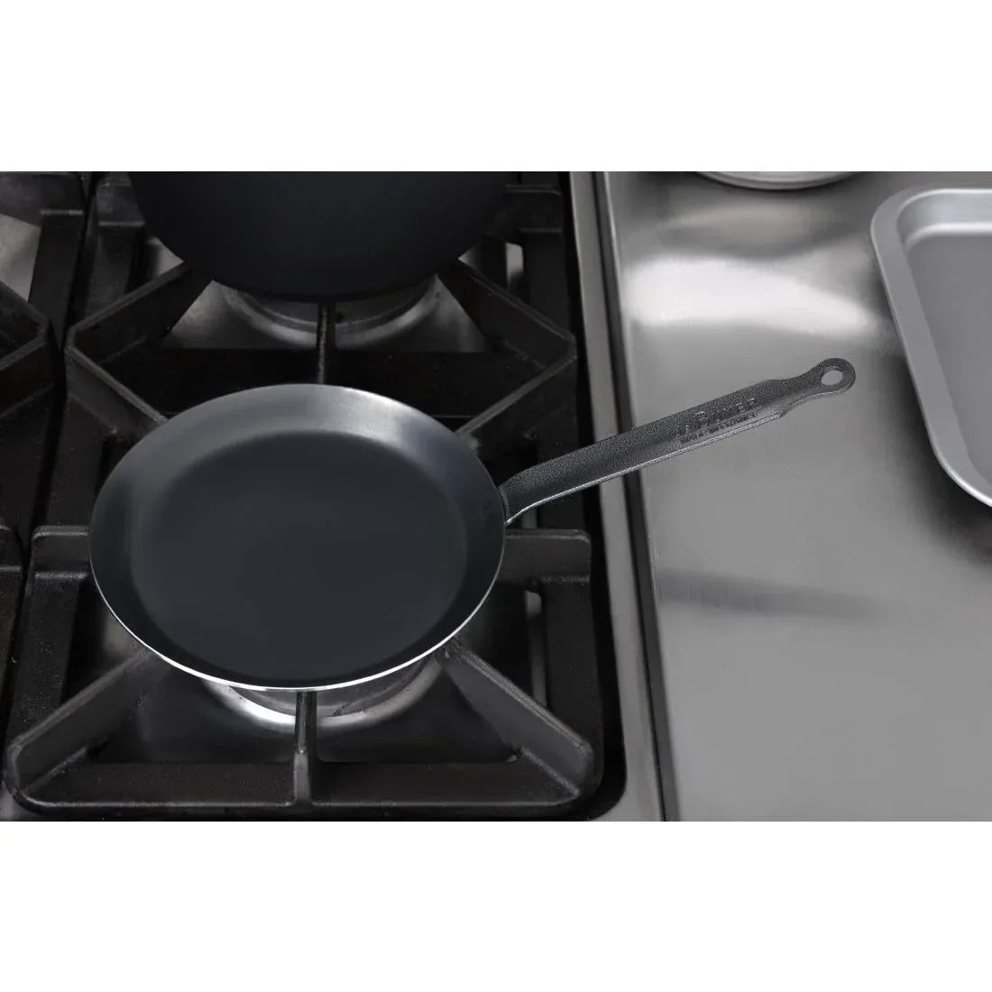 DL952 De Buyer Black Iron Crepe Pan 200mm - JD Catering Equipment Solutions Ltd