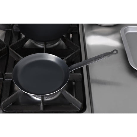 DL952 De Buyer Black Iron Crepe Pan 200mm JD Catering Equipment Solutions Ltd