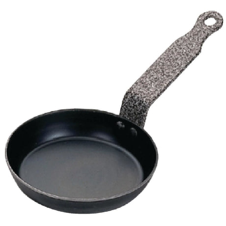 DL953 De Buyer Black Iron Blinis Pan 120mm JD Catering Equipment Solutions Ltd