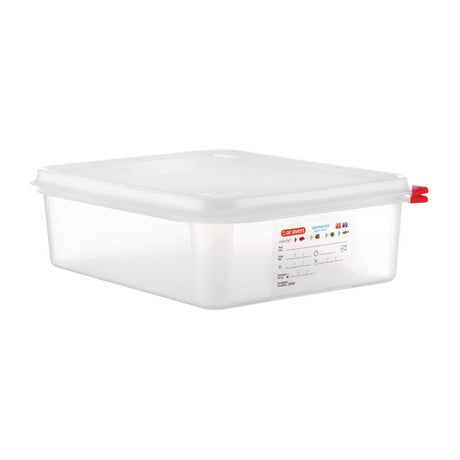 DL982 Araven Polypropylene 1/2 Gastronorm Food Container 6.5Ltr (Pack of 4) JD Catering Equipment Solutions Ltd